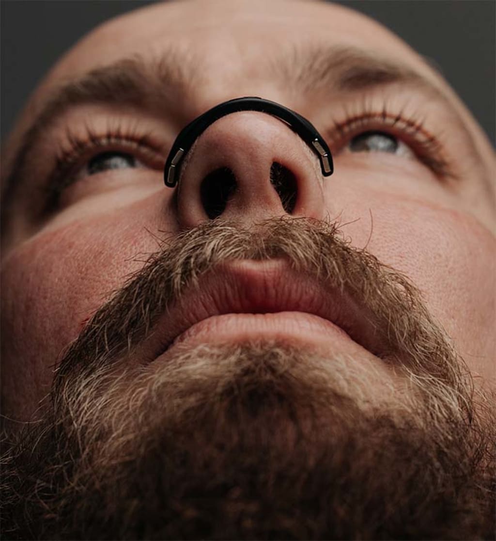 magnetic nose breathing strips